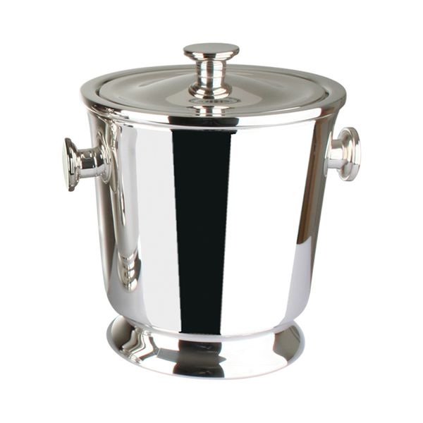 Balde térmica para gelo 26cm 2,8 litros prata St James