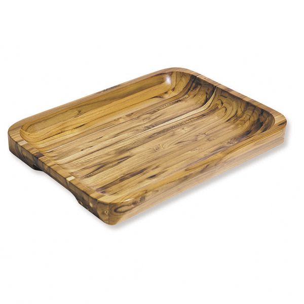 Gamela retangular grande 45x33x6cm