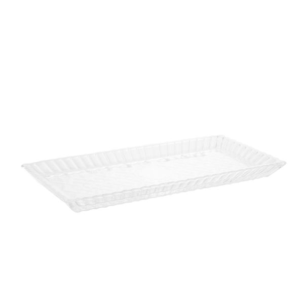 Travessa cristal Lys 34x17x3cm Wolff