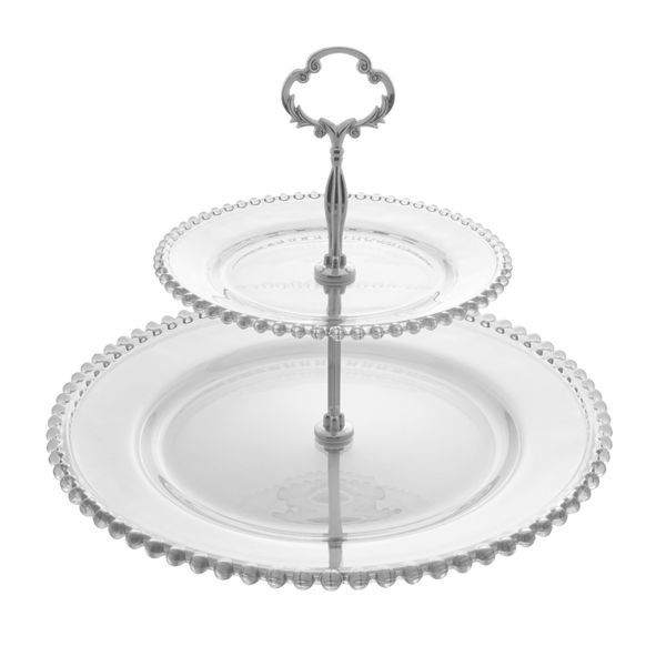 Prato duplo Pearl 32x24cm Wolff