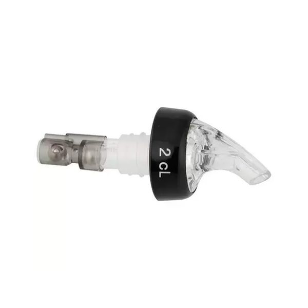 Tampa dosadora plástica 20ml preta Fackelmann