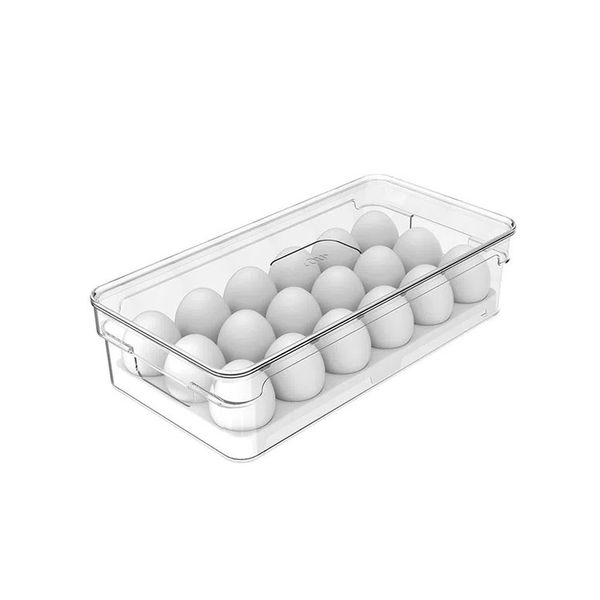 Organizador ovos clear fresh 18 unidades 30x15x7,5cm OU