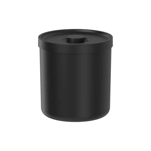 Lixeira Bold 6 litros preto 20,5x22,5cm Ou