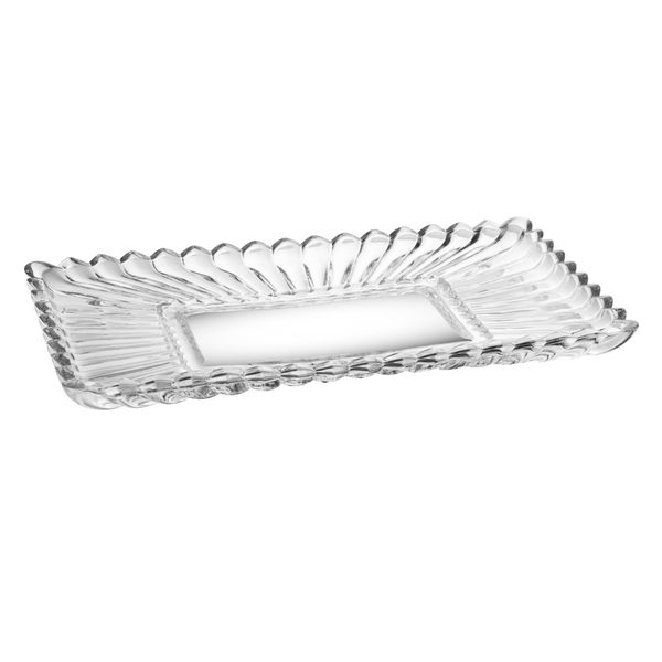 Travessa cristal Geneva 30x17x3cm Wolff