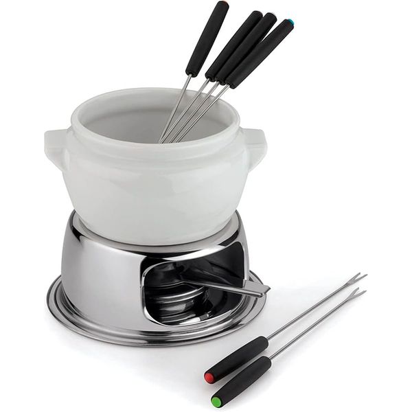 Serviço fondue Provence 11 peças cerâmica 17x18cm Forma