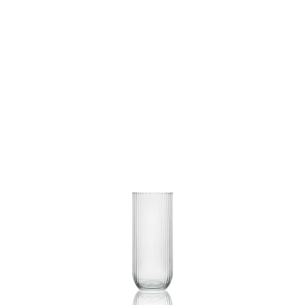 Vaso decorativo vidro 12x28cm Luvidarte