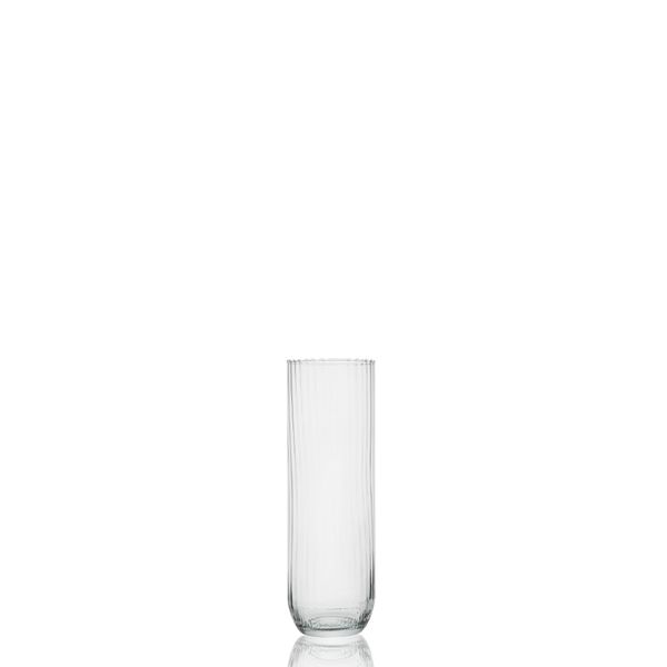 Vaso decorativo vidro 12x36cm Luvidarte