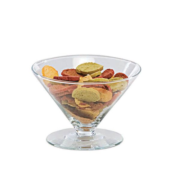 Taça cônico vidro liso 1,03 litros 18,5x12,5cm Luvidarte