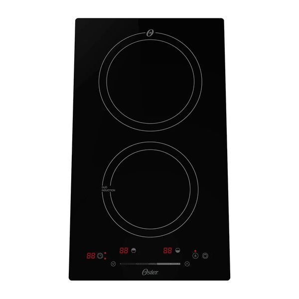 Cooktop indução 2 em 1 com 2 zonas 51x29x8cm Oster
