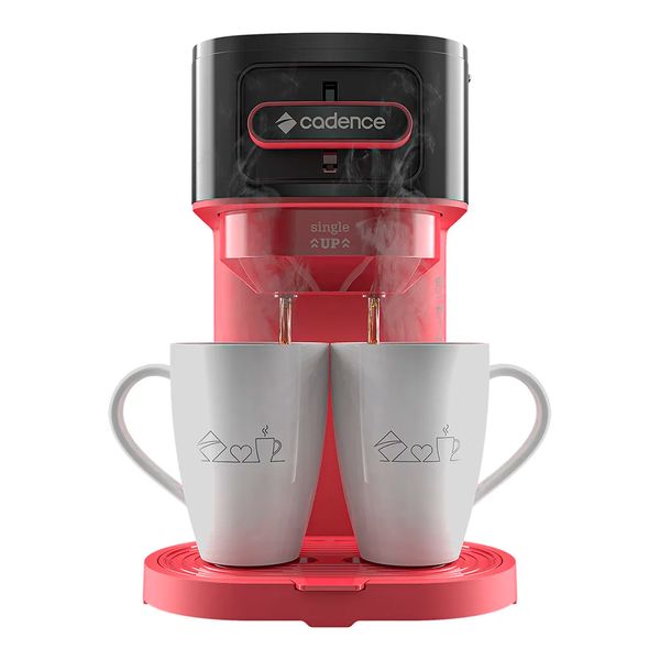 Cafeteira Single Up vermelha 300ml 220V 20x14x22cm Oster