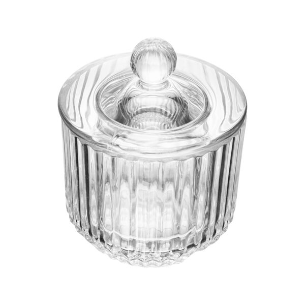 Manteigueira francesa cristal 9x9x11cm Wolff