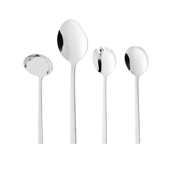 Jogo para servir Berna 4 peças inox Wolff