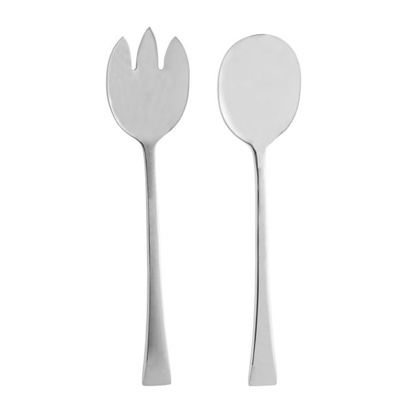 Jogo de colher e garfo para salada Berna 2 peças inox 19x4,5x2cm Wolff